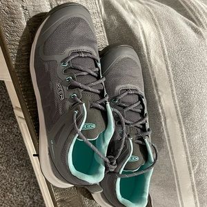 Brand new Keen Grey and Teal athletic shoes